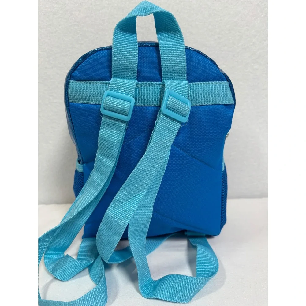 Sonic the Hedgehog Blue Glitter Mini Backpack Knuckles Tails SEGA Accessory